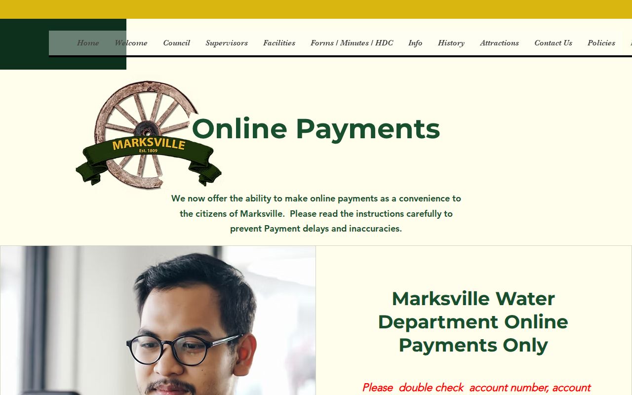 Marksville court records and ticket contact information